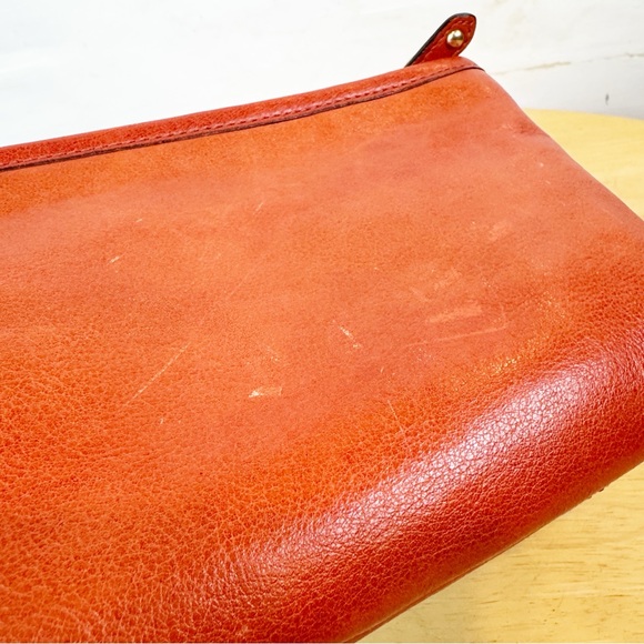 Coach | Orange Leather Mini Bag - Picture 8 of 13